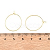SHEGRACE Brass Hoop Earring Findings XGRPCH295-217G-3