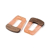 Resin & Wood Pendants WOOD-F015-11B-2
