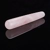 Natural Rose Quartz Massage Sticks DJEW-E004-01-2