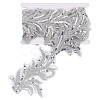 2.5 Yards Sparkle Polyester Flower Ribbon OCOR-GA0002-13-1
