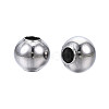 Round 304 Stainless Steel Beads STAS-TAC0004-8mm-P-3