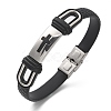 PU Leather Braided Cord Bracelets BJEW-E324-C19-7