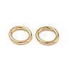 Ion Plating(IP) 304 Stainless Steel Closed Jump Rings STAS-G393-06G-02-2