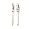 Tibetan Style Alloy Pendants AL-CBA5212-24AS-1
