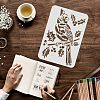 Plastic Reusable Drawing Painting Stencils Templates DIY-WH0202-301-3