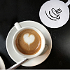 430 Stainless Steel Coffee Latte Art Molds AJEW-WH0038-40P-5