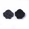 Resin Rhinestone Cabochons CRES-T012-02J-3