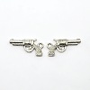 Zinc Alloy Gun Necklace Pendant X-EA9073Y-1