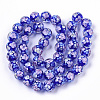 Handmade Lampwork Beads Strands LAMP-T007-04E-2