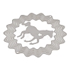 201 Stainless Steel 3D Rotating Hanging Wind Spinner STAS-B122-01P-01-2