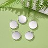 304 Stainless Steel Pendant Cabochon Settings X-STAS-F191-14S-F-4