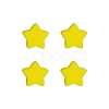 Star Silicone Focal Beads SIL-TAC0008-08O-1