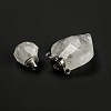 Natural Quartz Crystal Perfume Bottle Pendants G-D058-11P-03-5