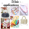 110Pcs 11 Colors ABS Plastic Imitation Pearl Beads KY-AR0001-21-7