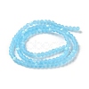Imitation Jade Glass Beads Strands EGLA-A034-T3mm-MB08-3