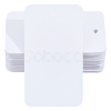 100Pcs PVC Plastic Blank Big Pendants KY-SP0001-72C-1