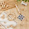 Wood Beads WOOD-FH0002-29B-5
