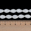 Electroplate Imitation Jade Glass Beads Strands EGLA-N013-J6mm-D03-4