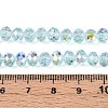 Transparent Glass Beads Strands EGLA-N016-6mm-01-4