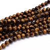 Natural Tiger Eye Beads Strands G-J303-11-4mm-1