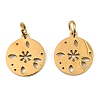 304 Stainless Steel Charms STAS-D050-07G-14-1