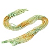 Gradient Color Natural Myanmar Jade Beads Strands G-D306-A04-2.5mm-2
