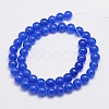 Natural & Dyed Malaysia Jade Bead Strands X-G-A146-8mm-A21-2