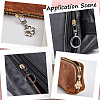 20Pcs 10 Styles Alloy Zipper Puller FIND-GF0007-97-5
