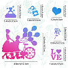 Valentine's Day Lover Stainless Steel Cutting Dies Stencils DIY-WH0238-138-3