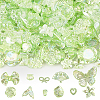 100G Resin Charms and Beads DIY Jewelry Making Findings Kit OHAR-SC0003-01D-1