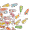 45Pcs 9 Colors Plastic with Resin and Polymer Clay Accessories RESI-CJ0001-175-7