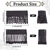 4pcs 2 Style Polyester Oversleeves AJEW-NB0004-02B-2