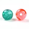 Baking Paint Imitation Jade Glass Beads DGLA-S115-6mm-MY-3