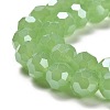 Electroplate Glass Beads Strands X-EGLA-A035-J10mm-A01-3