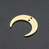 201 Stainless Steel 2-Loop Link Pendants STAS-N090-LA039-2-2
