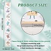 Creative Cartoon Decorative Home Canvas Hanging Height Measurement Ruler HJEW-WH0042-47B-2