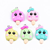 Handmade Polymer Clay Charms X-CLAY-T016-63-1