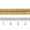 Electroplated Synthetic Non-Magnetic Hematite Beads Strands G-H020-F01-03-4