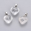 Natural Quartz Crystal Pendants G-J386-H07-1