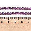 Heated Natural Sugilite Beads Strands G-B193-B03-4mm-5