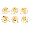 304 Stainless Steel Stud Earring Findings STAS-S079-35A-3