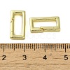 Brass Spring Gate Rings KK-B089-11G-3