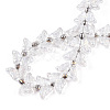 Electroplate Glass Beads Strands EGLA-N012-04H-4