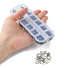 40Pcs 2 Color Zinc Alloy Lobster Claw Clasps DIY-YW0006-32-5