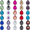 Pointed Back Glass Rhinestone Cabochons RGLA-OC0001-10-2