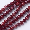 Natural Agate Beads Strands X-G-G754-04-8mm-1