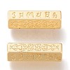 Matte Alloy Tube Beads PALLOY-N161-07A-MG-NR-3