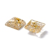 Transparent Resin Cabochons CRES-P019-02B-3
