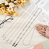 4Pcs 4 Styles Iron & Alloy Eyeglasses Chains AJEW-CN0002-75A-3
