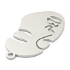 Non-Tarnish 304 Stainless Steel Pendants STAS-P276-01C-P-3